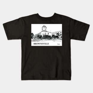 Brownsville - Texas Kids T-Shirt